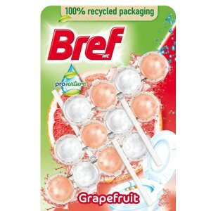 WC golyó BREF ProNature Grapefruit 3× 50 g