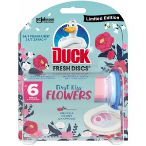 WC golyó DUCK Fresh Discs First Kiss Flowers 36 ml