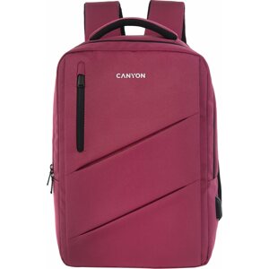 Laptop hátizsák Canyon BPE-5 hátizsák 15,6" laptophoz, rózsaszínű