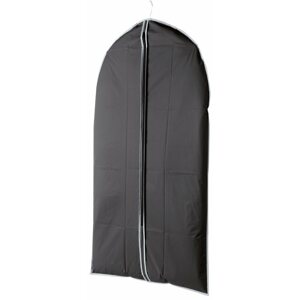 Ruhazsák Tömörítőhuzat rövid ruhákhoz és öltönyökhöz 60 x 100 cm - fekete
