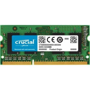 RAM memória Crucial SO-DIMM 4GB DDR3L 1600MHz CL11