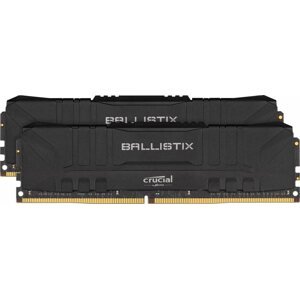 RAM memória Crucial 16GB KIT DDR4 3200MHz CL16 Ballistix Black, fekete színű