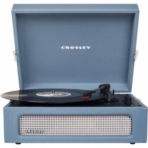 Lemezjátszó Crosley Voyager - Washed Blue