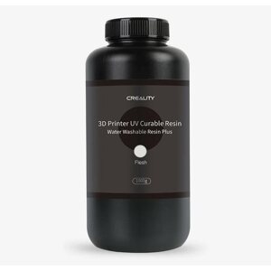 UV-érzékeny gyanta Creality Water Washable Resin Plus 1kg fehér