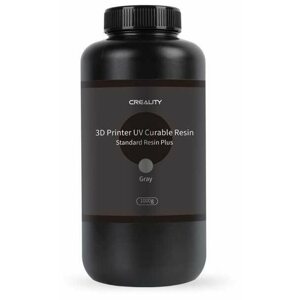 UV-érzékeny gyanta Creality Standard Rigid Resin Plus 1 kg Szürke