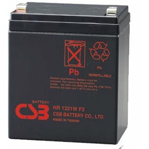 Akkumulátor szünetmentes tápegységhez CSB HR1221W F2, 12V, 5,1Ah