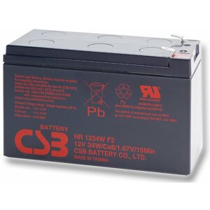 Akkumulátor szünetmentes tápegységhez CSB HR1234W F2, 12V, 9Ah