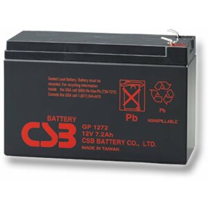 Akkumulátor szünetmentes tápegységhez CSB GP1272 F2, 12V, 7,2Ah