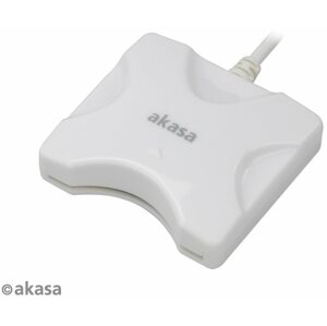 Elektronikus személyi igazolvány olvasó AKASA Smart kártyaolvasó (e-személyi) - fehér / AK-CR-03WHV2