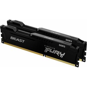 RAM memória Kingston FURY 16GB KIT DDR3 1600MHz CL10 Beast Black