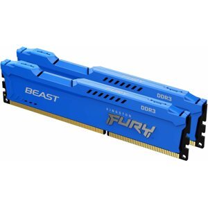 RAM memória Kingston FURY 16GB KIT DDR3 1866MHz CL10 Beast Blue