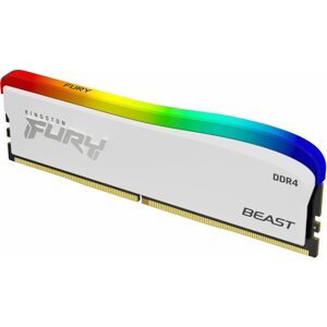 RAM memória Kingston FURY 16GB DDR4 3200MHz CL16 Beast RGB Special Edition Fehér