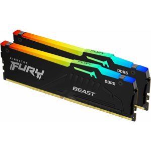 RAM memória Kingston FURY 16GB KIT DDR5 6000MHz CL36 Beast RGB EXPO