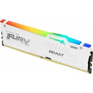 RAM memória Kingston FURY 32GB DDR5 5200MHz CL36 Beast White RGB EXPO