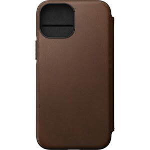 Mobiltelefon tok Nomad MagSafe Rugged Folio Brown iPhone 13 mini