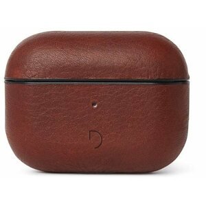 Fülhallgató tok Decoded Leather Aircase Brown AirPods 3