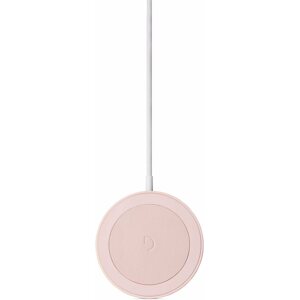 Vezeték nélküli töltő Dekódolt vezeték nélküli töltőkorong 15W rózsaszín