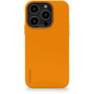 Telefon tok Decoded Silicone Backcover Apricot iPhone 14 Pro