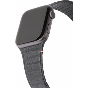 Szíj Decoded Leather Magnetic Strap Apple Watch 38 / 40 / 41mm - Black