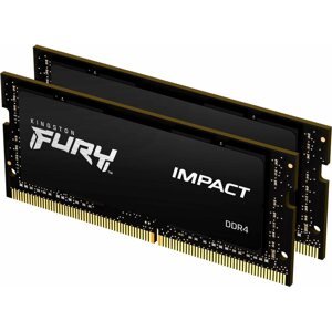 RAM memória Kingston FURY SO-DIMM 32GB KIT DDR4 2666MHz CL16 Impact
