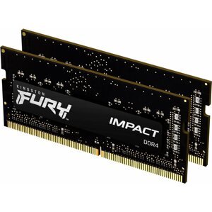 RAM memória Kingston FURY SO-DIMM 32GB KIT DDR4 2666MHz CL15 Impact 1Gx8