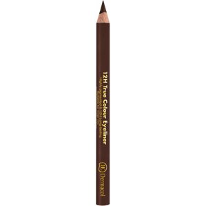 Szemceruza DERMACOL 12h True Colour Eyeliner 6-os Dark brown 2 g
