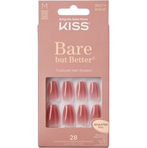 Műköröm KISS Bare-But-Better Nails - Nude Nude