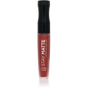 Rúzs RIMMEL LONDON Stay Matte liquid lipstick 500 Fire Starter 5,5 ml