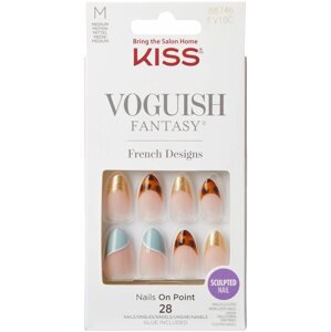 Műköröm KISS Voguish Fantasy  French - Charmante