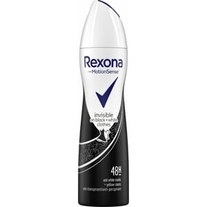 Izzadásgátló Rexona Invisible Black+White Izzadásgátló spray 150 ml
