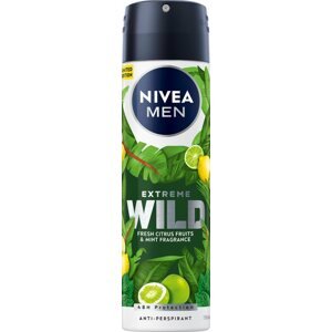 Izzadásgátló NIVEA Men Wild Citrus Fruit & Mint Izzadásgátló spray 150 ml