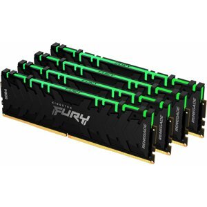 RAM memória Kingston FURY 64GB KIT DDR4 3200MHz CL16 Renegade RGB 1Gx8