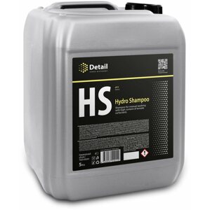 Autósampon DETAIL HS "Hydro Shampoo" - hidrofób hatású kézi sampon, 5 l