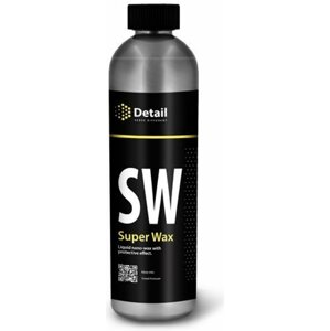 Autó wax DETAIL SW "Super Wax" - folyékony viasz mosás után, 500 ml