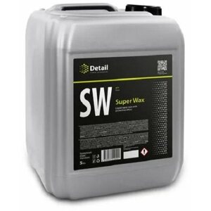 Autó wax DETAIL SW "Super Wax" - folyékony viasz mosás után, 5l