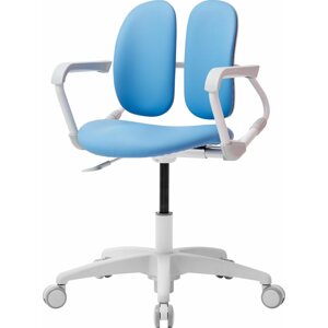 Gyerek íróasztal szék 3DE Duorest Milky kék