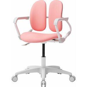 Gyerek íróasztal szék 3DE Duorest Milky rózsaszín