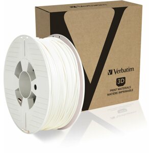3D nyomtatószál Verbatim PLA  2,85 mm-es 3D nyomtató szál, fehér, 1 kg