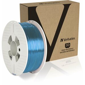 3D nyomtatószál Verbatim PET-G 1.75mm 1kg, átlátszó kék