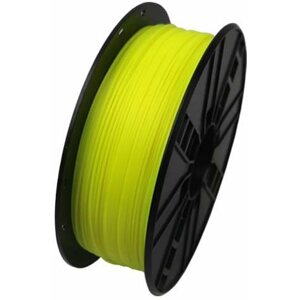 3D nyomtatószál Gembird Filament PLA fluoreszkáló sárga