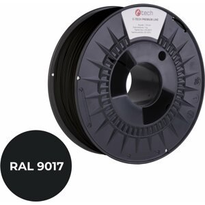 3D nyomtatószál C-TECH PREMIUM LINE ASA 3D nyomtatószál, közlekedési fekete RAL9017