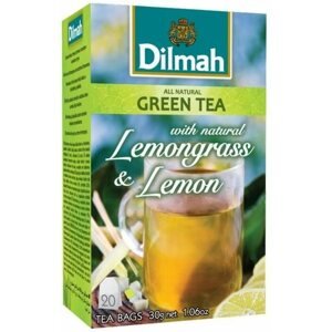Tea Dilmah Zöld tea Citromfű Citrom 20x1,5 g
