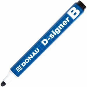 Marker DONAU D-SIGNER B 2-4 mm, fekete