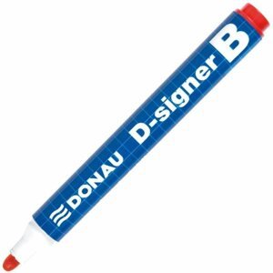 Marker DONAU D-SIGNER B 2-4 mm, piros