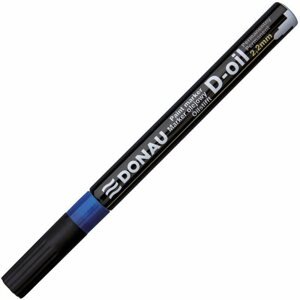Marker DONAU D-OIL 2,2 mm, kék