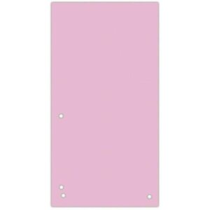 Regiszter DONAU rózsaszín, papír, 1/3 A4, 235 x 105 mm - 100 db-os kiszerelés