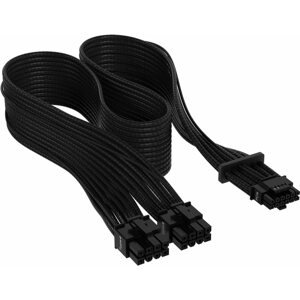 Tápkábel Corsair Premium Individually Sleeved 12+4pin PCIe Gen 5 12VHPWR 600W cable Type 4 Black