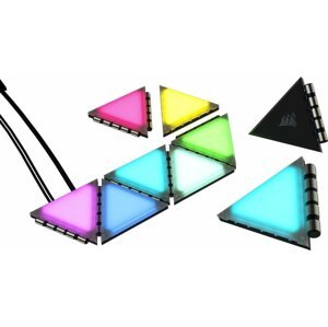 RGB tartozék Corsair iCUE LC100 Smart Case Lighting Triangles Starter Kit