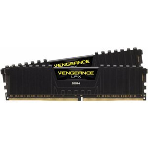 RAM memória Corsair 16GB KIT DDR4 4000MHz CL19 Vengeance LPX fekete színű