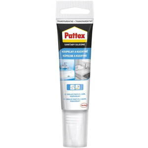 Tömítő PATTEX fürdőszobai és konyhai átlátszó szilikon 50 ml